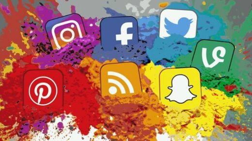 social media app icons